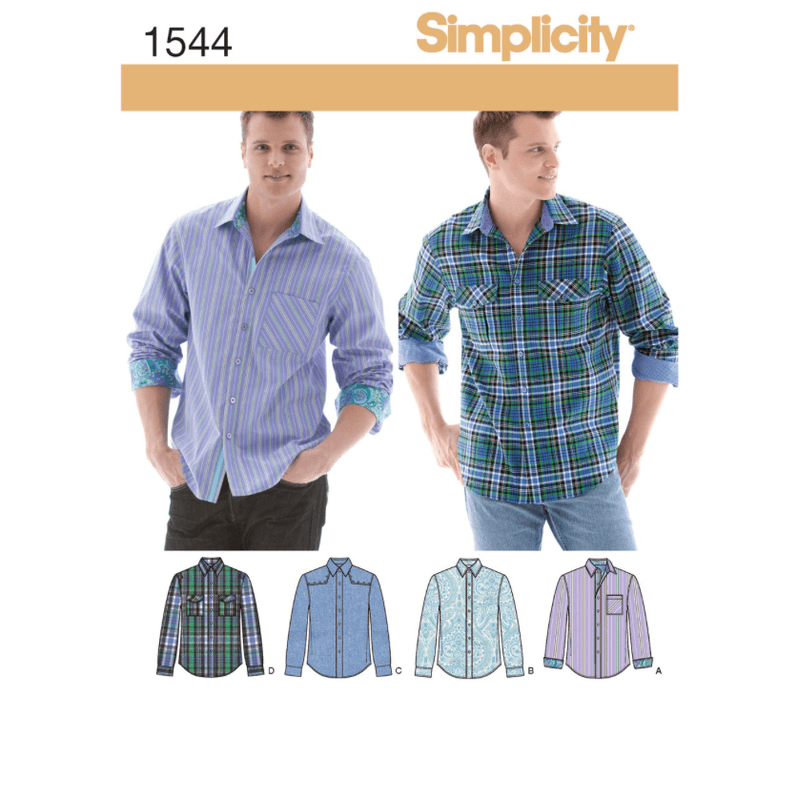 1544 herreskjorte simplicity