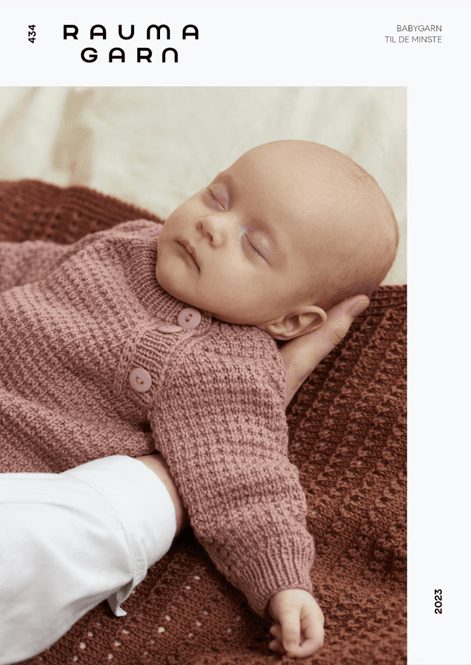 Hovedbilde HEFTE 434 Babygarn til de ...