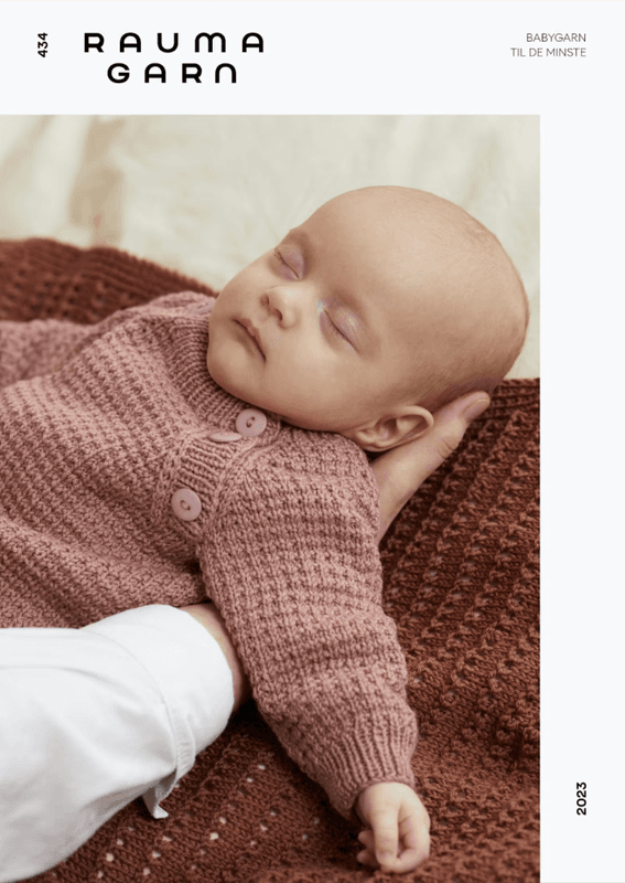 HEFTE 434 Babygarn til de minste'23