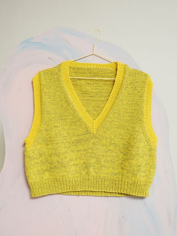 414-12 Dandelion vest garnpakke