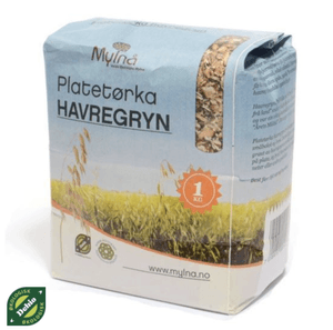 Hovedbilde Myln&aring; Havregryn &Oslash;kologisk 1kg