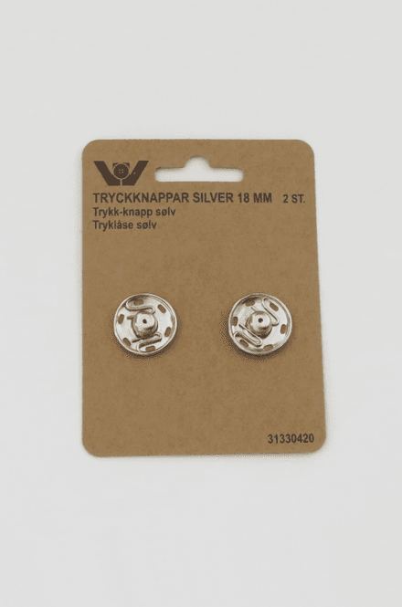 Hovedbilde Trykknapper til å sy på 18 mm ...