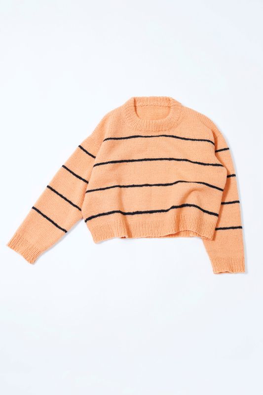 452 Uni stripegenser B garnpakke