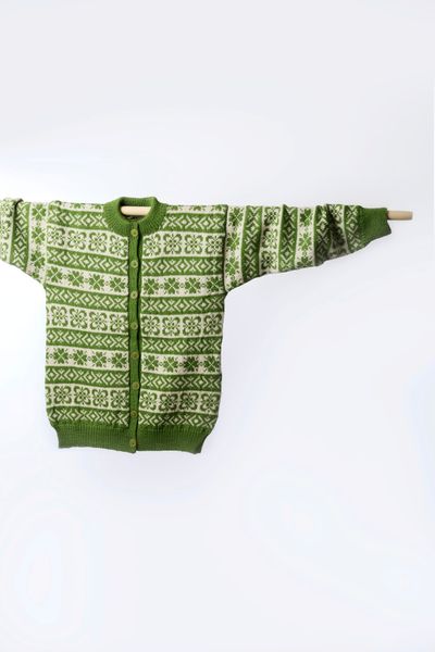 471 Hyttekofta til dame garnpakke