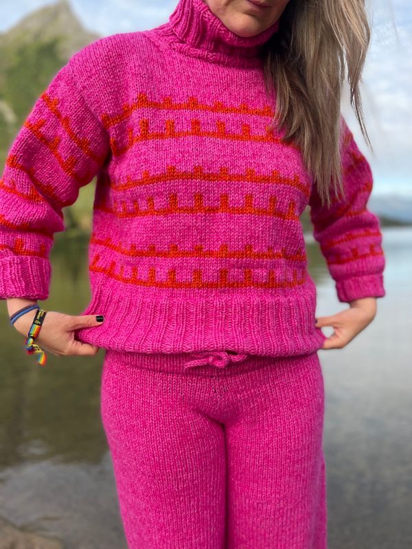 440-5 Gloria Sett, sweater og bukse