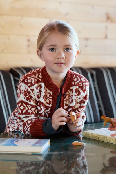 470 Hyttekofta til barn