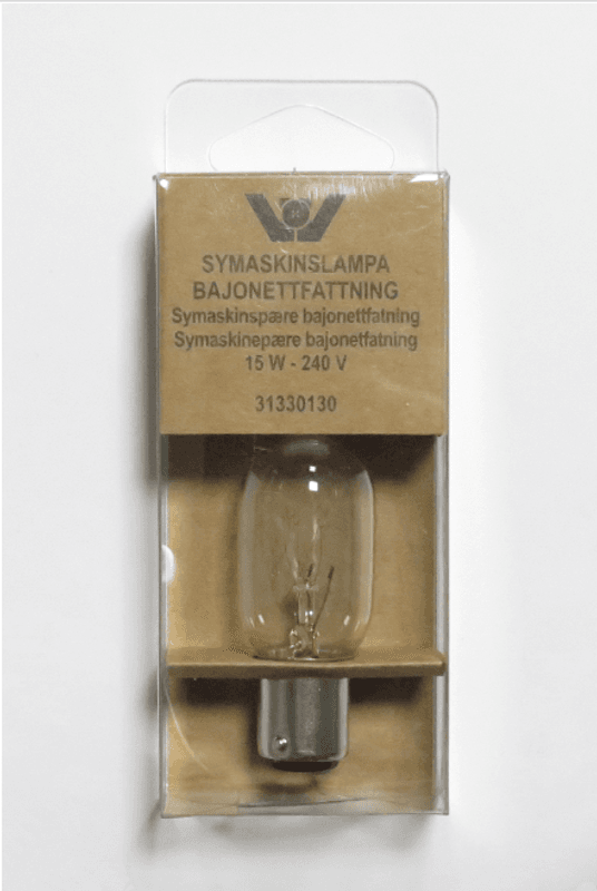 Symaskinpære bajonett
