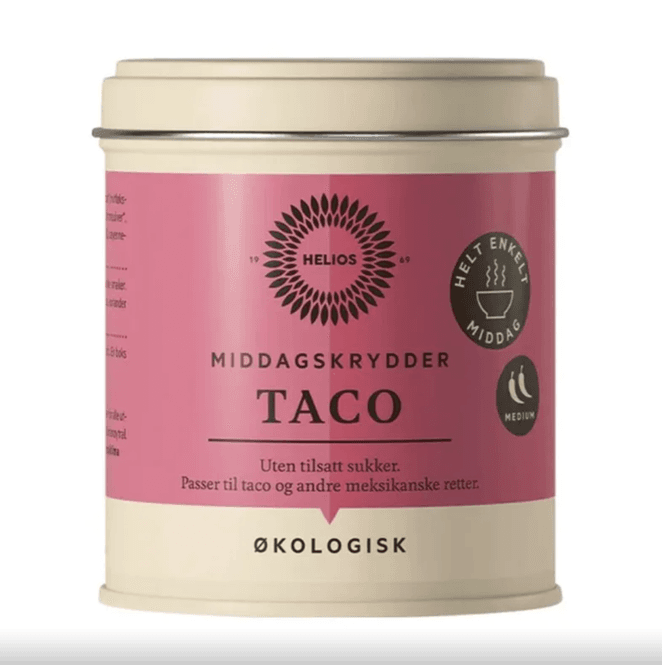 Hovedbilde Helios økologisk tacokrydder ...